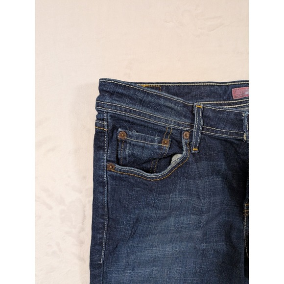 Vintage Y2K Juniors Levis 518 May '01 Superlow Boot Cut Jeans  Size 11 S 34/30 - Picture 7 of 15